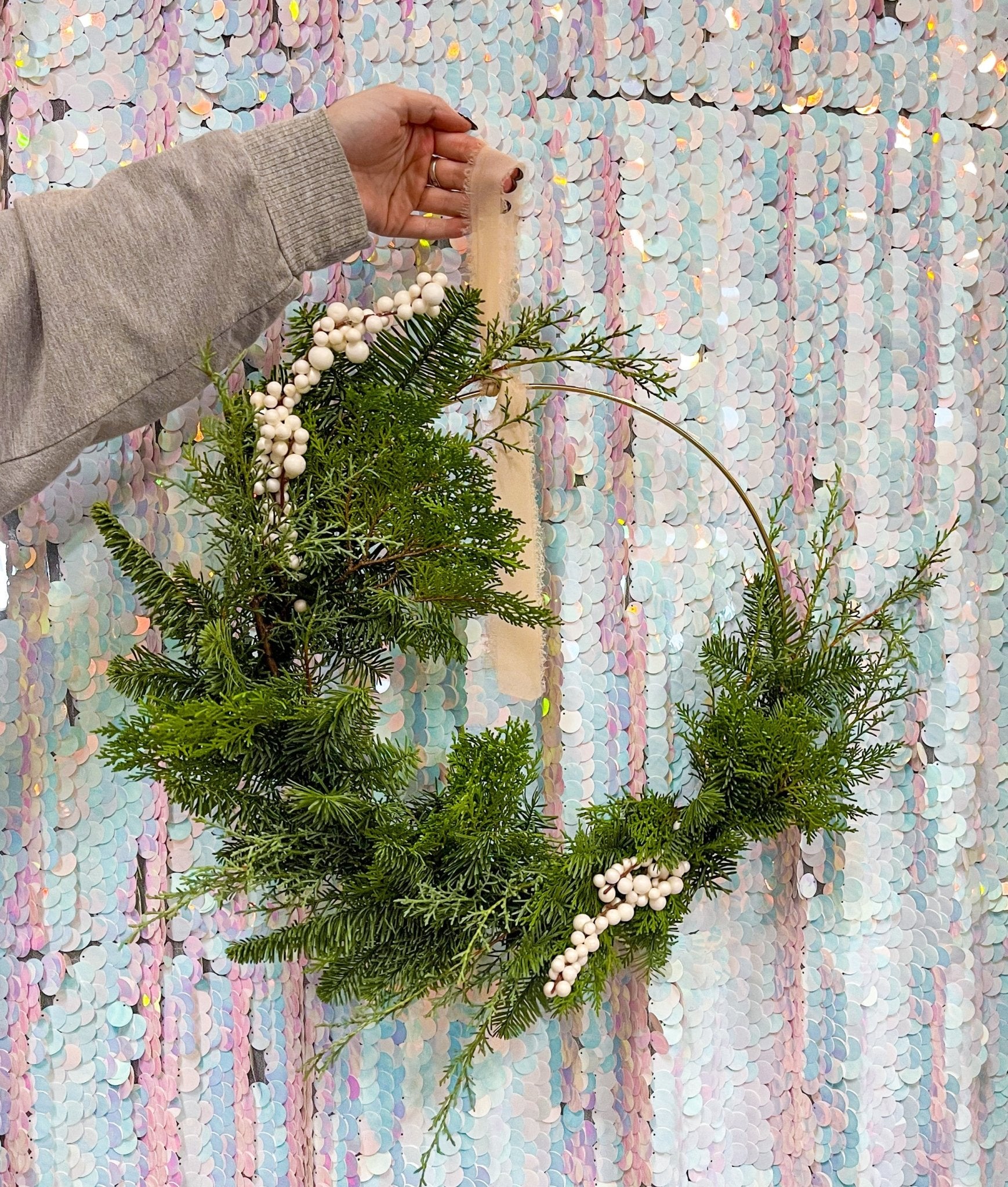 Wreath, Wreath it up! Workshop - Floret + Foliage Flower delivery in Fargo, North Dakota