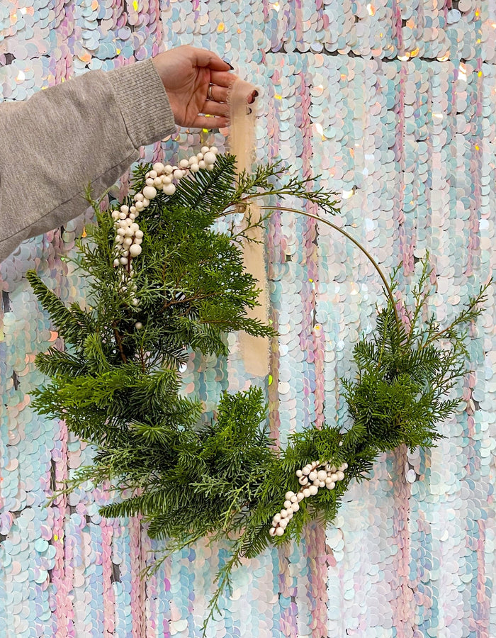 Wreath, Wreath it up! Workshop - Floret + Foliage Flower delivery in Fargo, North Dakota